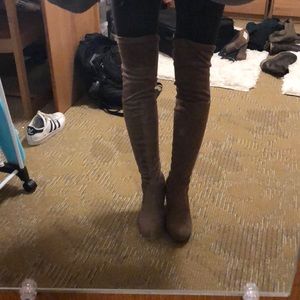 Over the knee boots